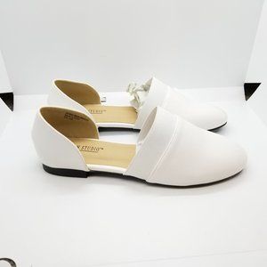 Salon Studio Women's Stylish Slip On Shoe - White Size 8 M